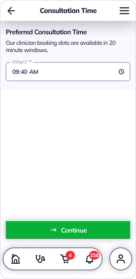 Book consultation step 3