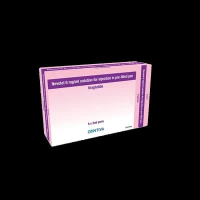 Liraglutide packaging which is available to order online from NowPatient with free next day delivery