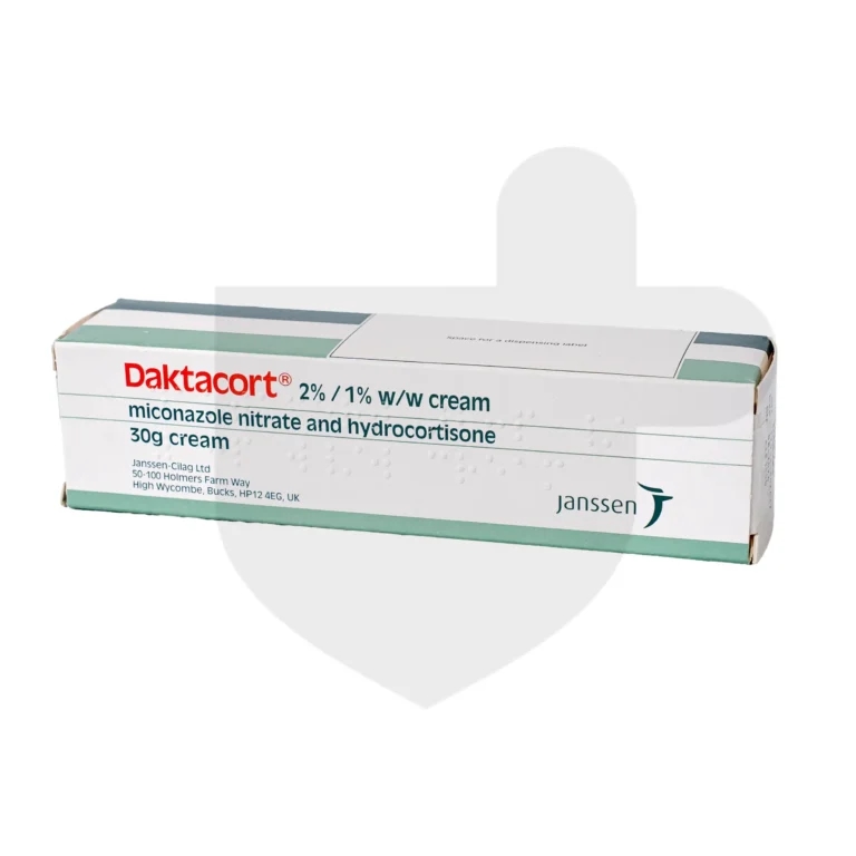 Daktacort packaging which is available to order online from NowPatient with free next day delivery