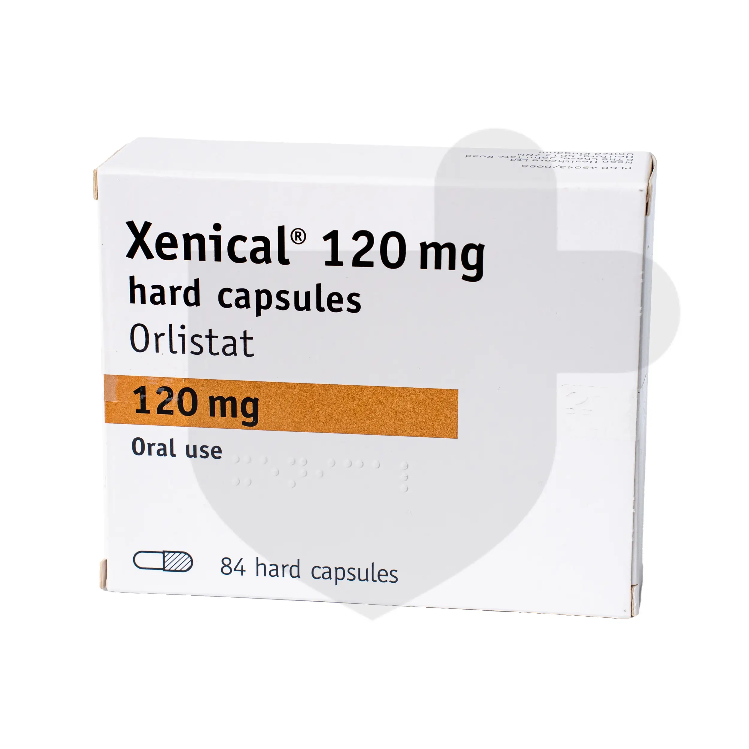 Xenical packaging which is available to order online from NowPatient with free next day delivery