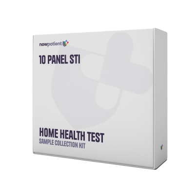 A 10 Panel STI Test biomarker home health test kit available for order with free next day delivery.