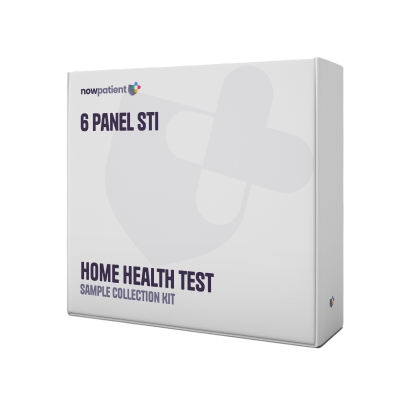 A 6 Panel STI Test biomarker home health test kit available for order with free next day delivery.