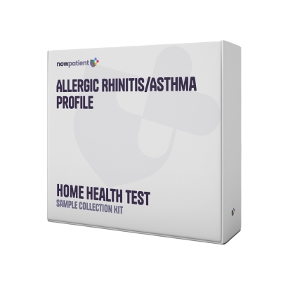 A Allergic Rhinitis/Asthma Profile Test biomarker home health test kit available for order with free next day delivery.