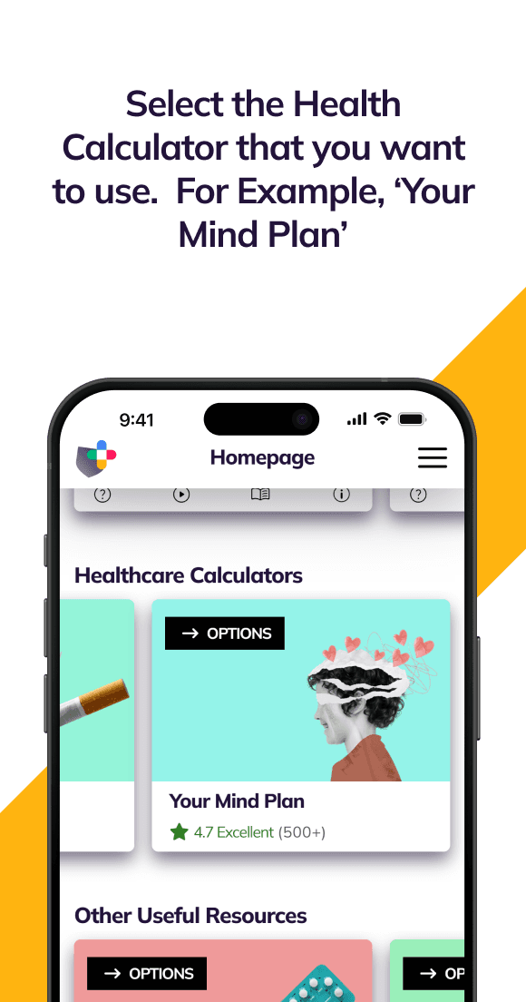 healthcare calculators step 1