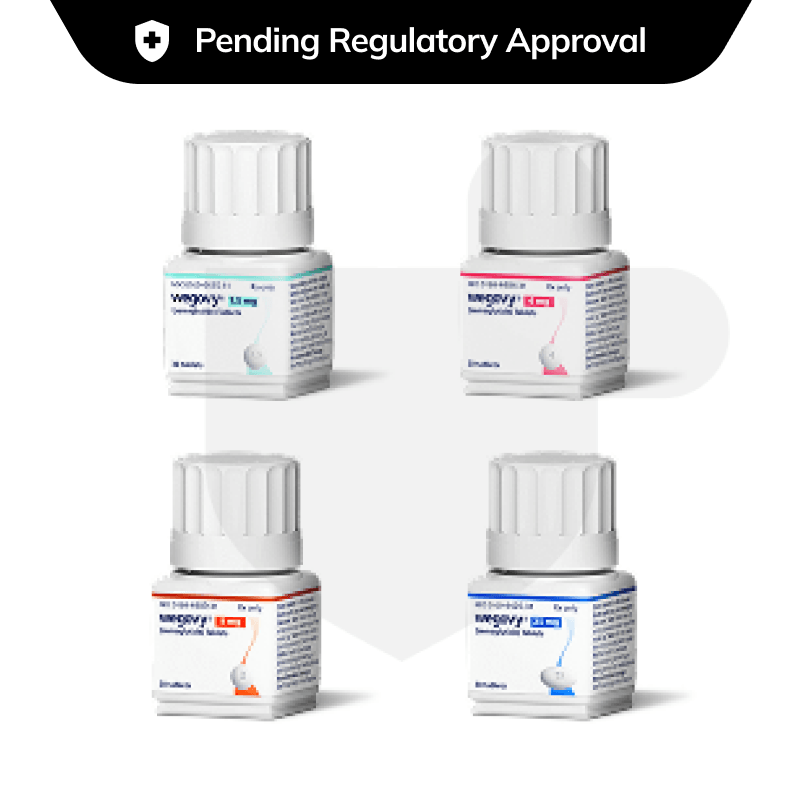 Wegovy Tablets packaging which is available to order online from NowPatient with free next day delivery