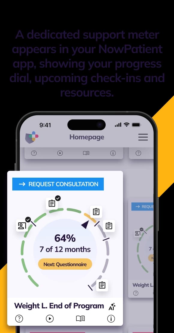 NowPatient Weight Loss Treatment Cessation Program Step 3