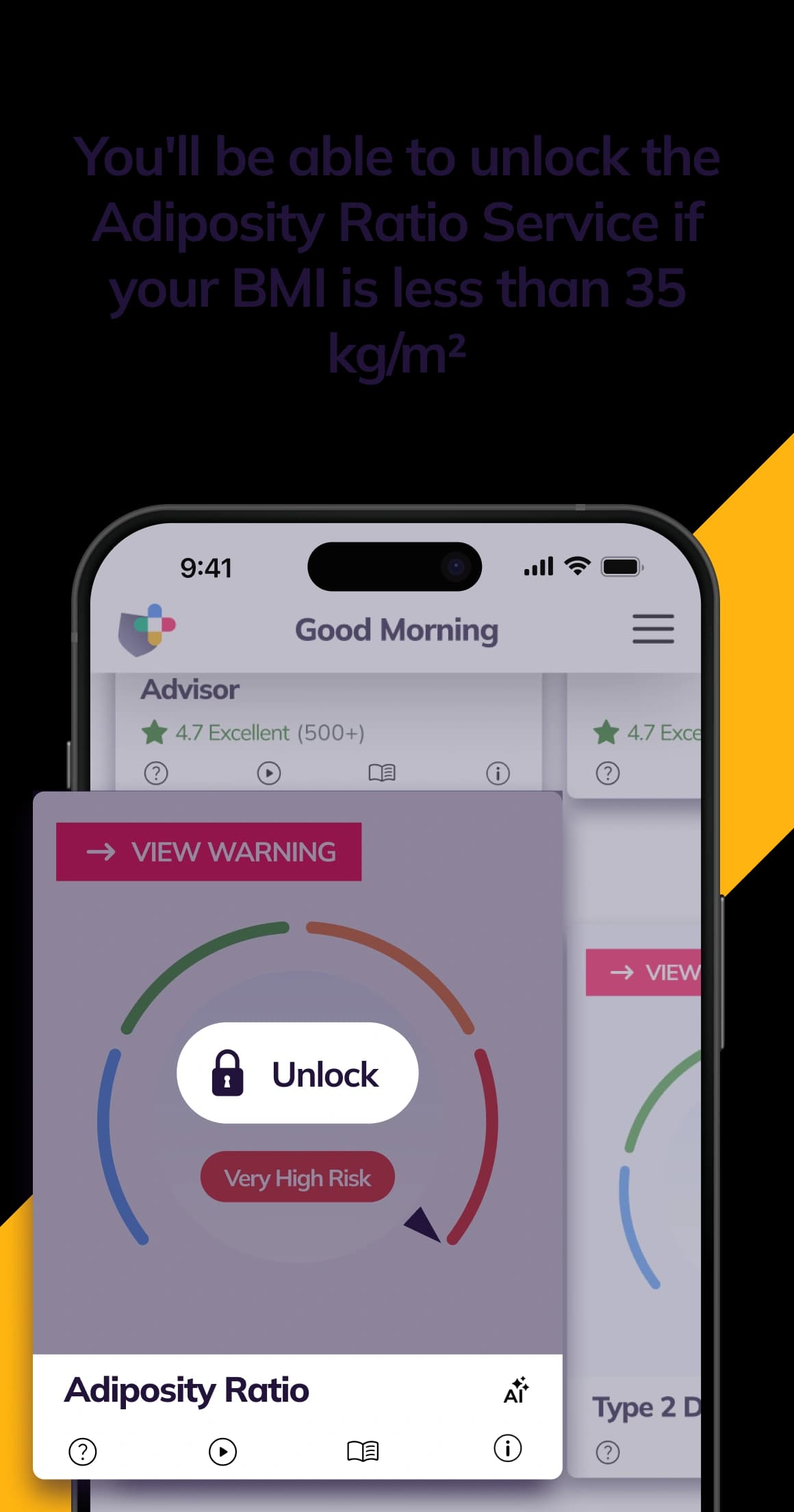 NowPatient's Adiposity Ratio Step 1