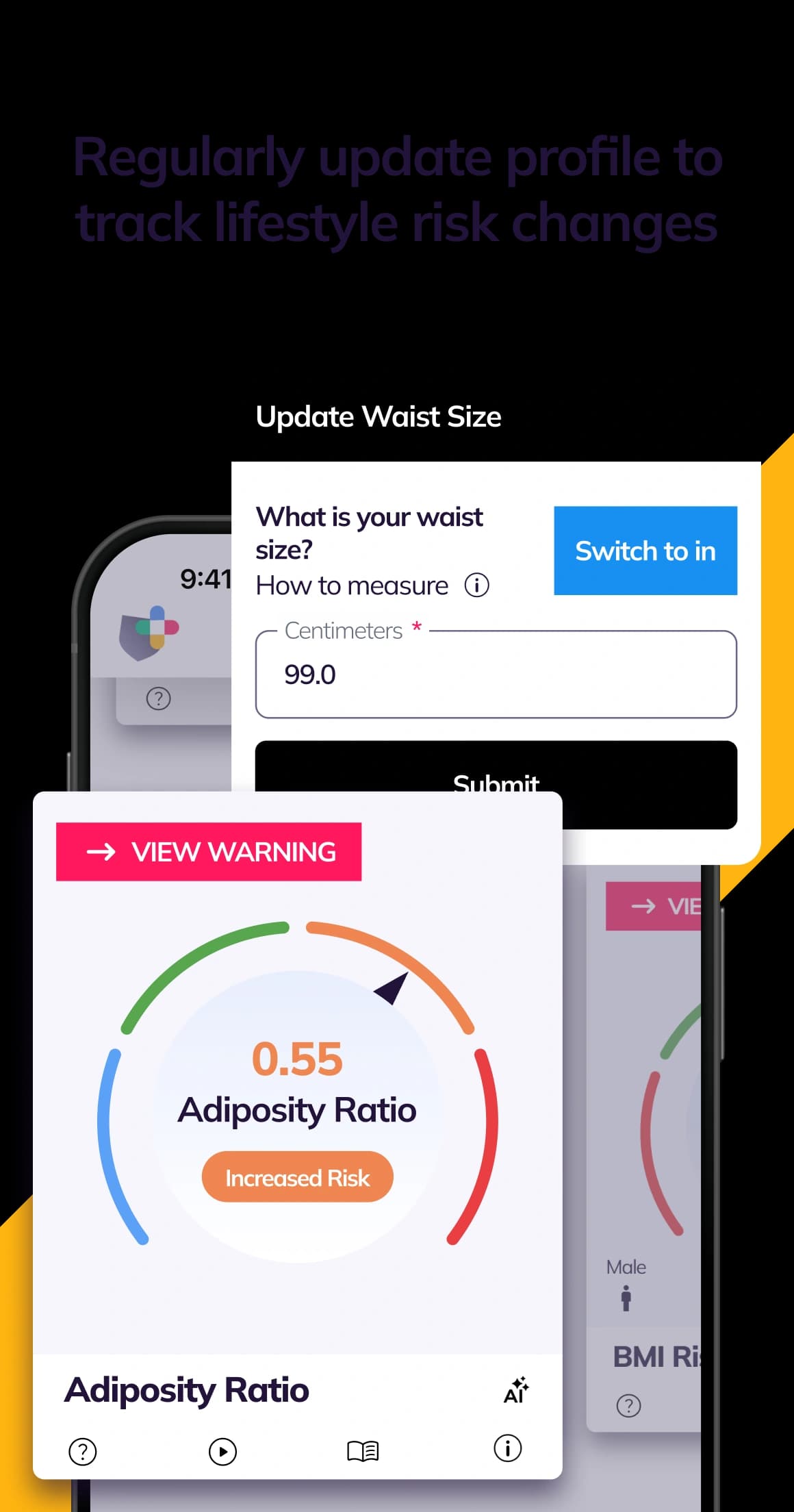 NowPatient's Adiposity Ratio Step 5