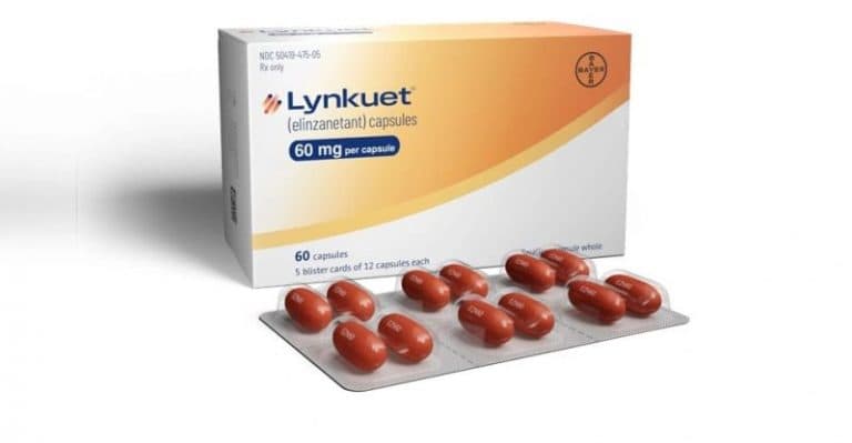 An image depicting a box of Lynkuet and the red Lynkuet capsules