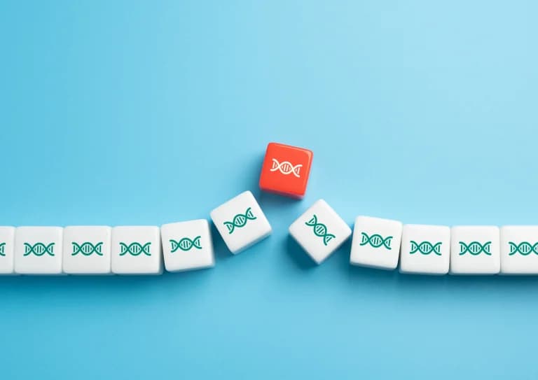 Image representing broken DNA